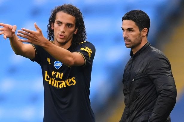 2 Guendouzi and Arteta v City