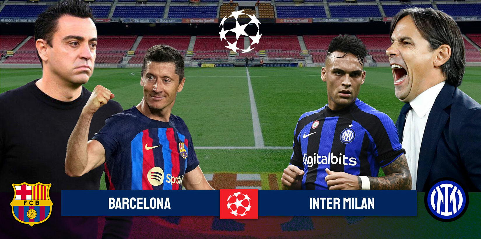 Barça – Inter : Les compos officielles du choc sont là !