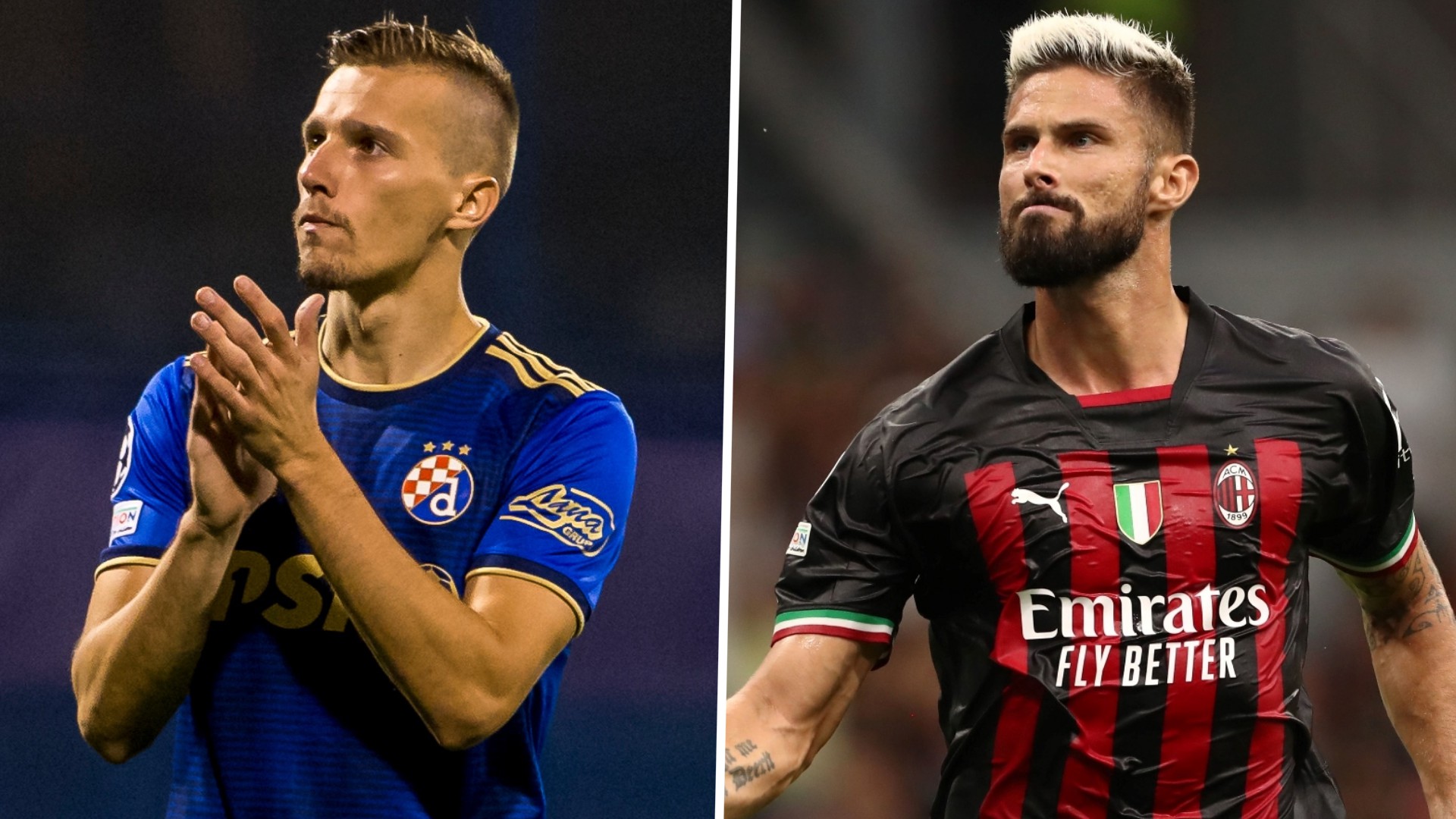 Dynamo Zagreb – AC Milan, les compos officielles avec Leao, Giroud… titulaires