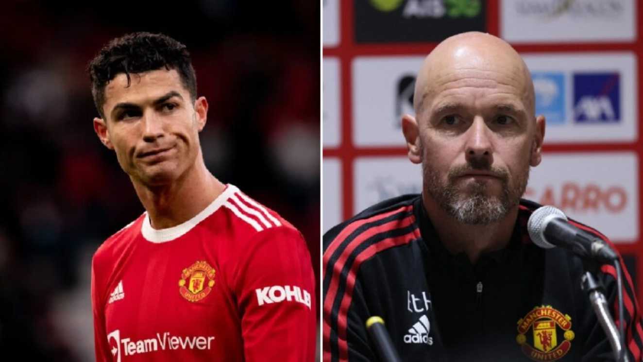 Erik ten Hag repond a Cristiano Ronaldo