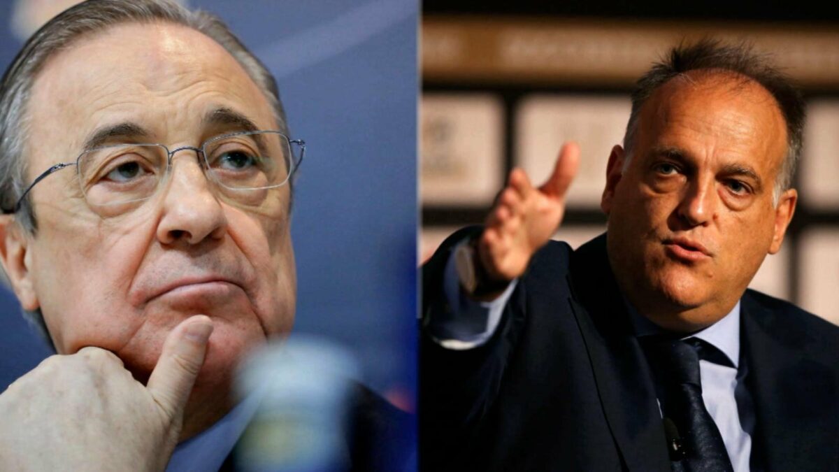 L’aveu d’impuissance de Javier Tebas devant Florentino Perez : « Son influence en Espagne nous empêche de … »