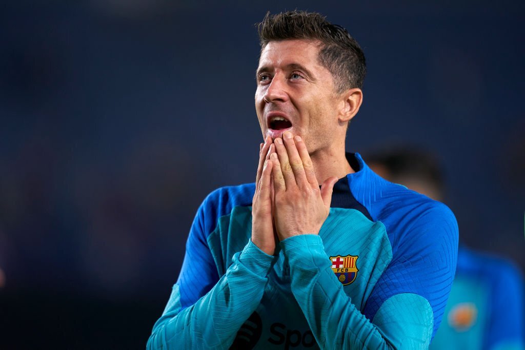 Man United v Barça : La réaction de Lewandowski après l’élimination