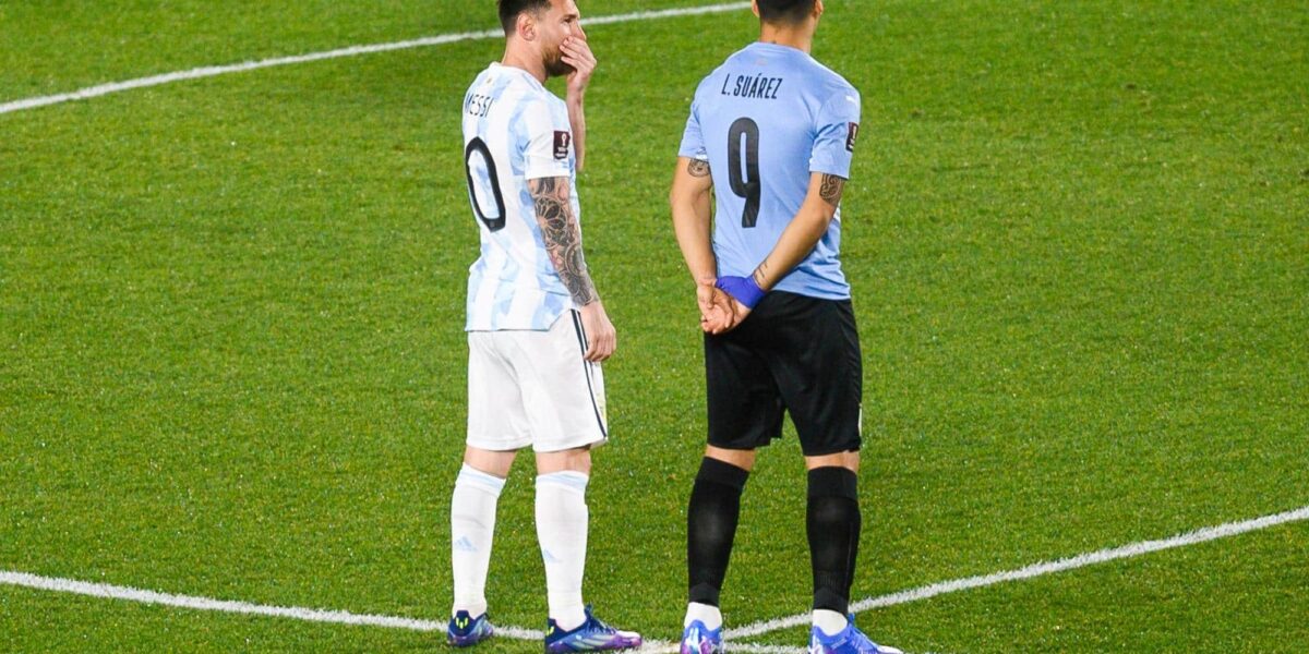 Lionel Messi Luis Suarez Argentine Uruguay