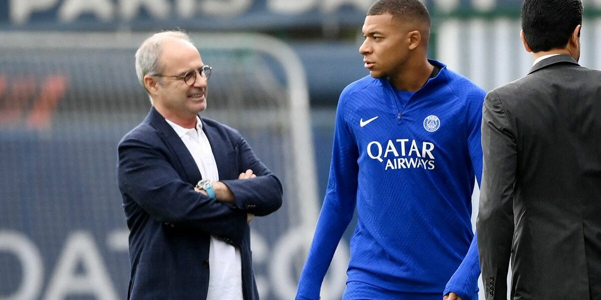 PSG Luis Campos Mbappe
