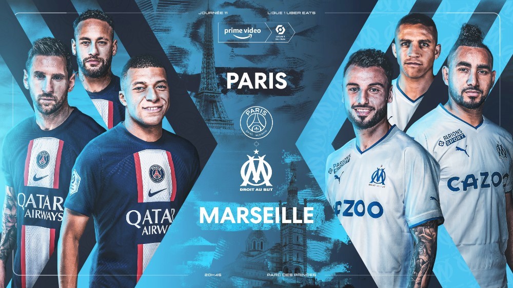 Les compos officielles du Classique PSG – OM avec la MNM