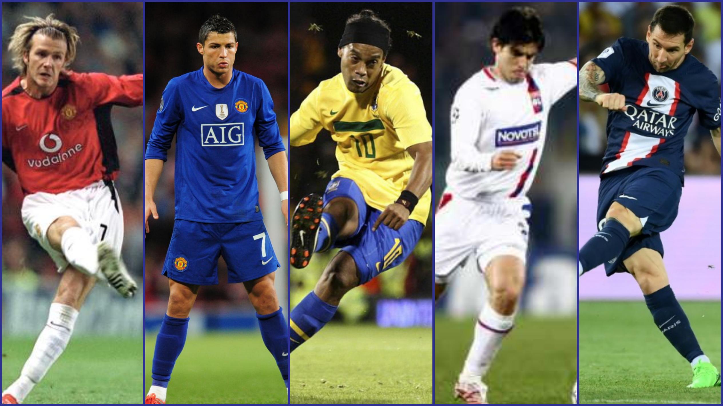 Cr7 12è, Beckham 5è, Messi, le nouveau classement des meilleurs buteurs de l’histoire sur coup-francs