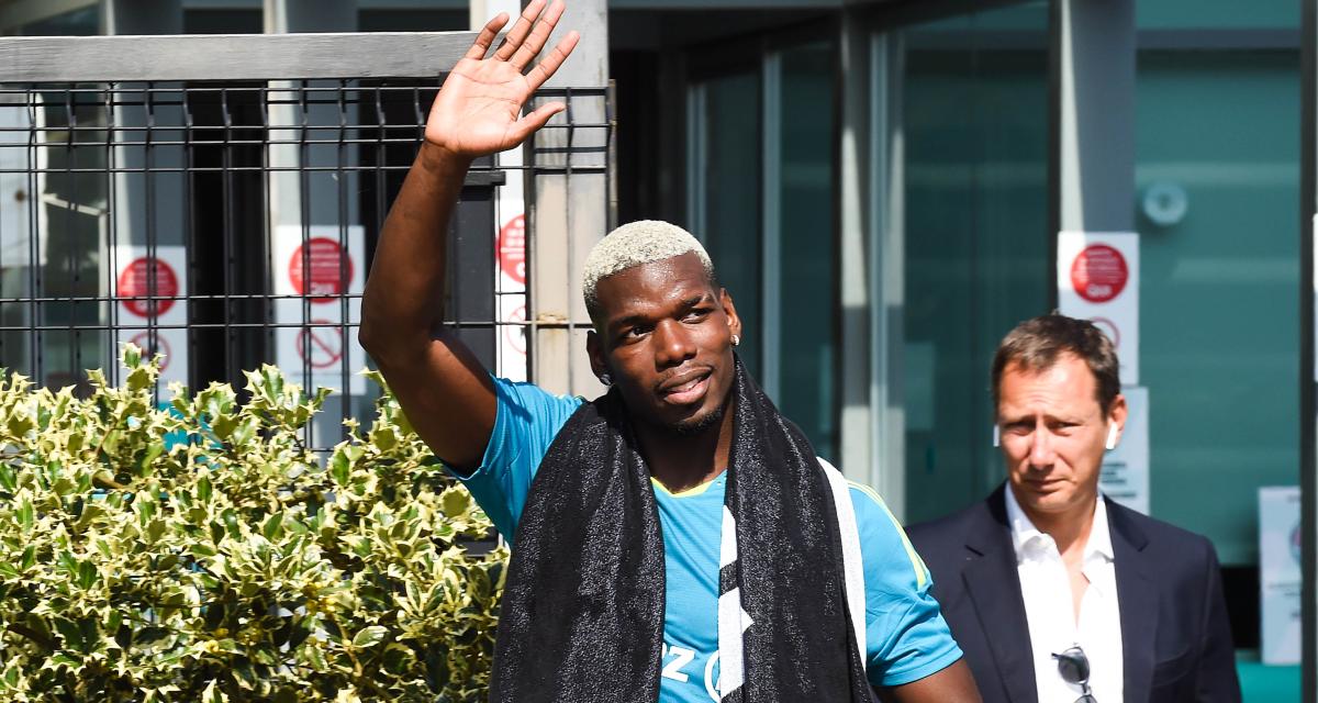 Paul Pogba a repris l’entrainement collectif à la Juventus