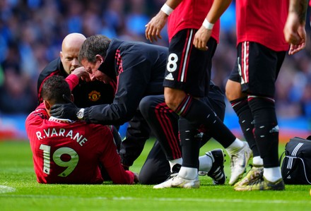 Man United: Mauvaise nouvelle sur la blessure de Raphael Varane