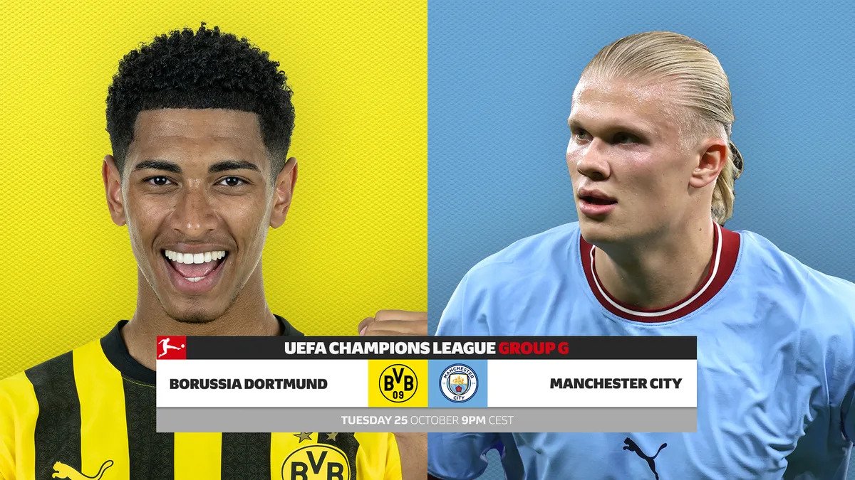 Les compos officielles de Dortmund – Man City avec Mahrez et Haaland !