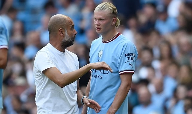 Pep Guardiola prend la défense d’Erling Haaland : « Ce n’est pas lui »