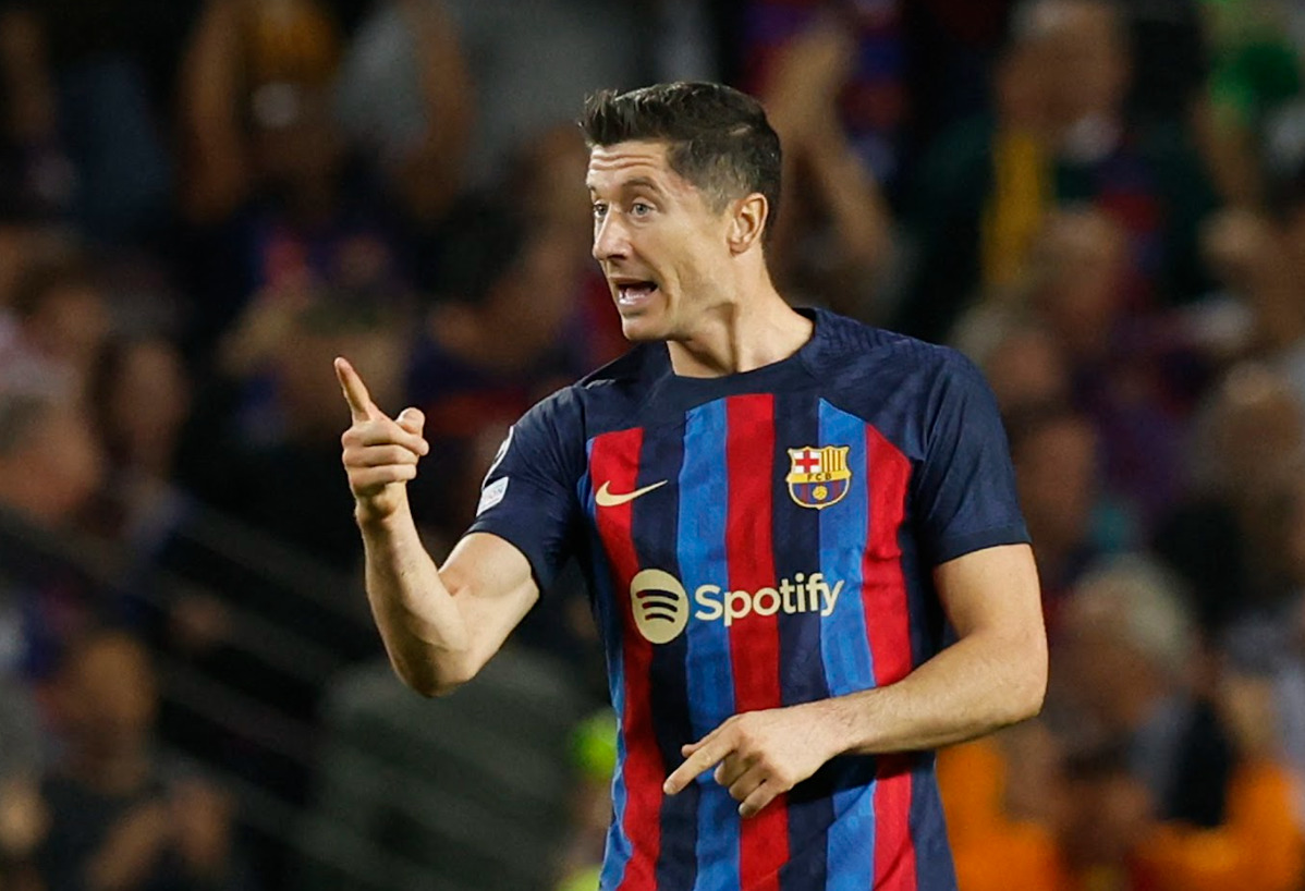 Robert Lewandowski revient sur le match nul du FC Barcelone contre l’Inter Milan