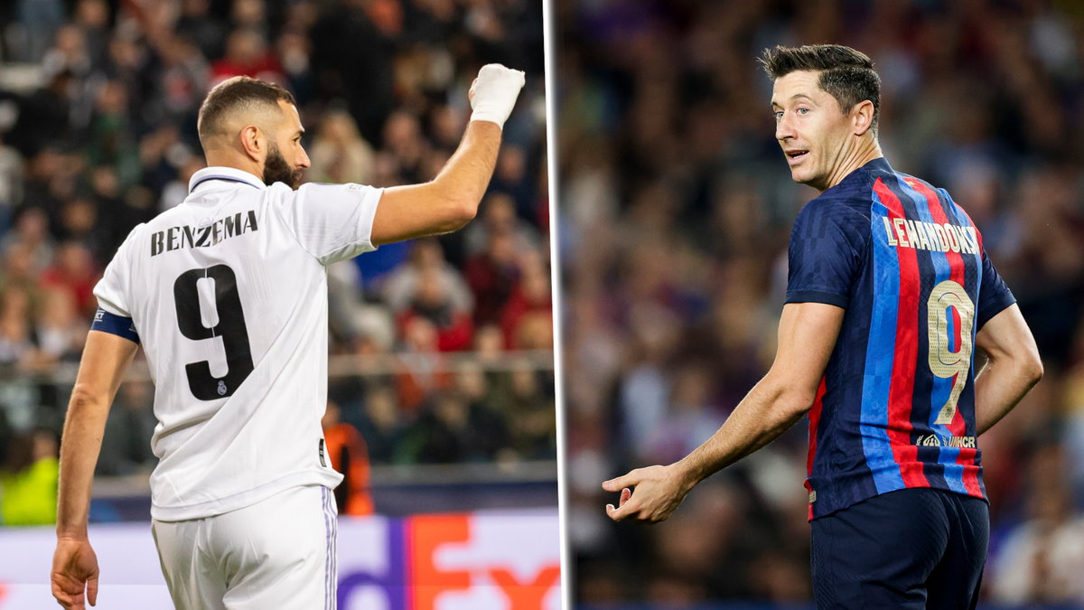 karim benzema i robert lewandowski