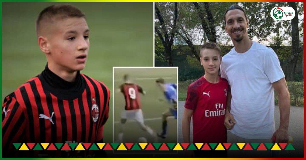 Le jeune prodige de l’AC Milan Francesco Camarda, 14 ans, a marqué 485 buts en 89 matches chez les jeunes