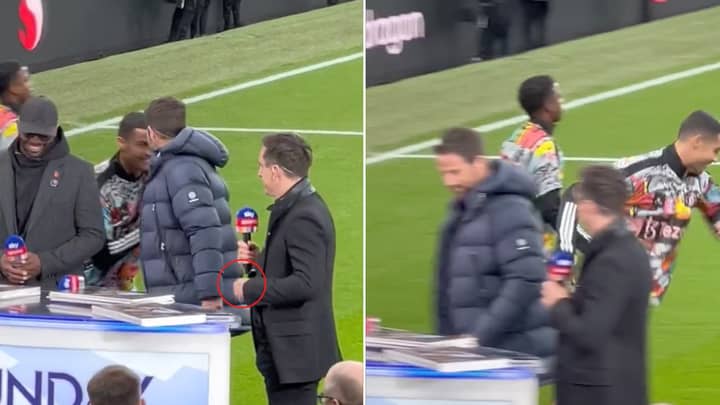 Un nouvel angle de Ronaldo snobant brutalement Gary Neville montre à quel point c’était douloureusement maladroit.