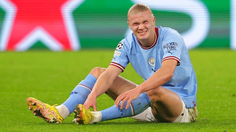 Guardiola révèle le problème de blessure de Haaland avant le match contre Leicester City