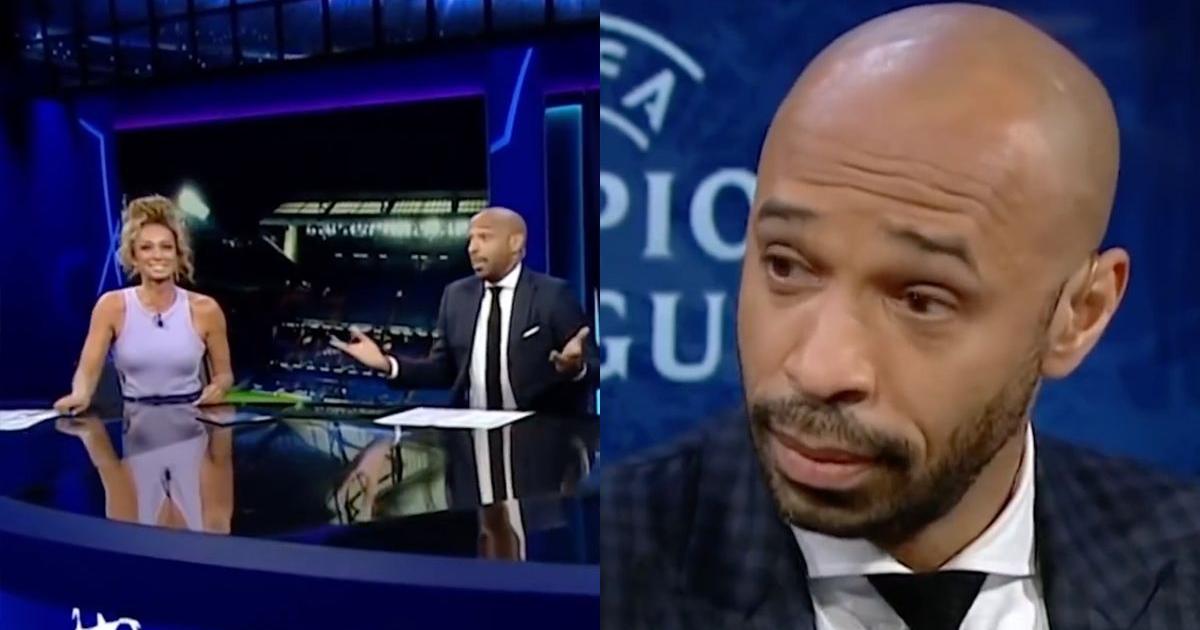 thierry henry cash au moment de repondre a la question dune jourrnaliste credit capture instagram 2742498