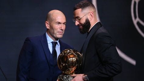 Ballon d’Or 2022 : La demande classe de Zidane à France Football pour Benzema