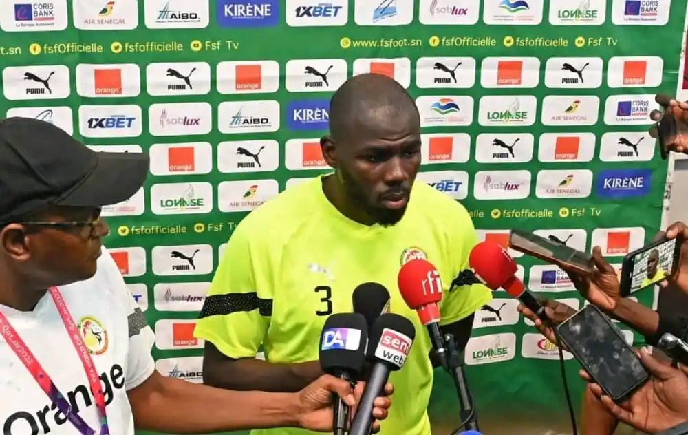 Koulibaly à un de ses coéquipiers avant le match Sénégal – Qatar: « Il sait ce qu’il a à faire »