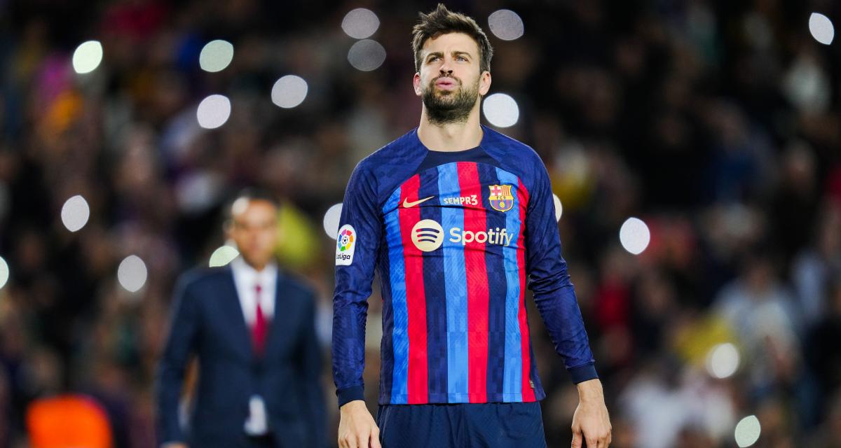 Les fans du Barça félicitent Piqué pour son geste contre Osasuna: « Il est parti en Roi »