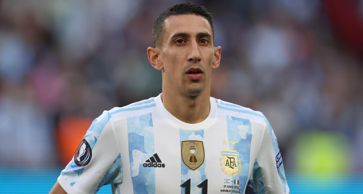 Les larmes de Di Maria après son but en finale de Coupe du monde (PHOTO)