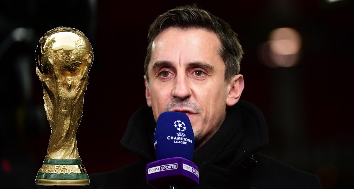 Gary Neville prédit le vainqueur de la Coupe du Monde de la FIFA 2022 au Qatar