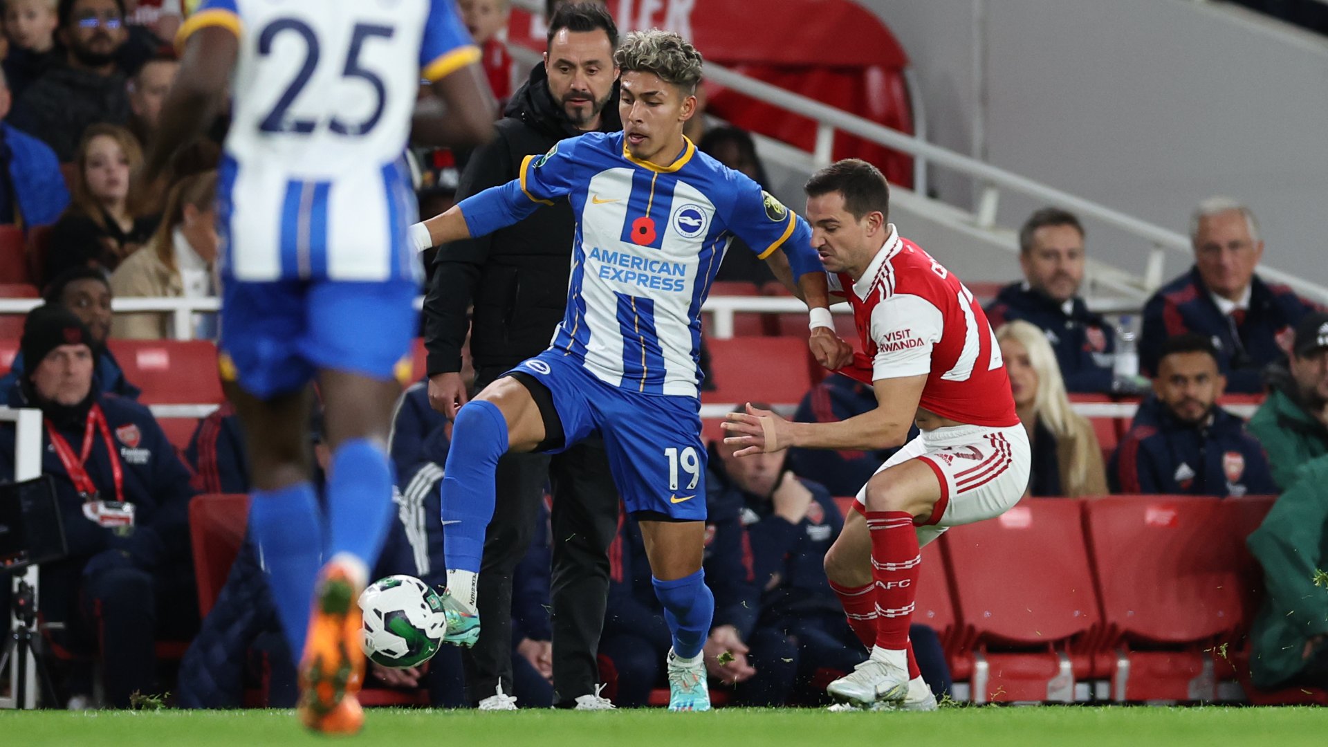 League Cup : Arsenal battu et éliminé par Brighton