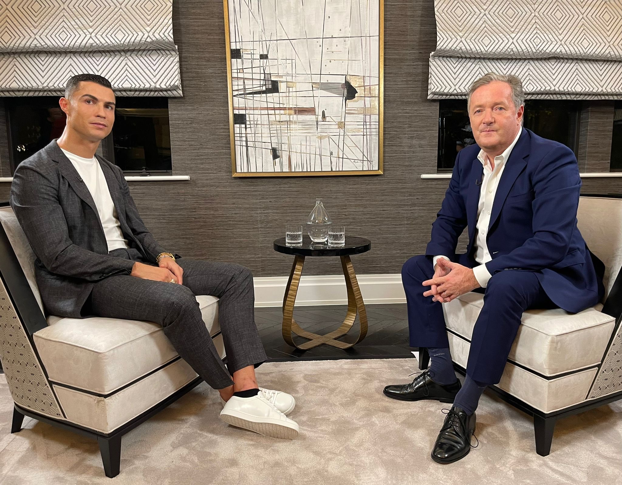 Avant son interview polémique, Ronaldo a discuté avec le club favori de la ligue des Champions