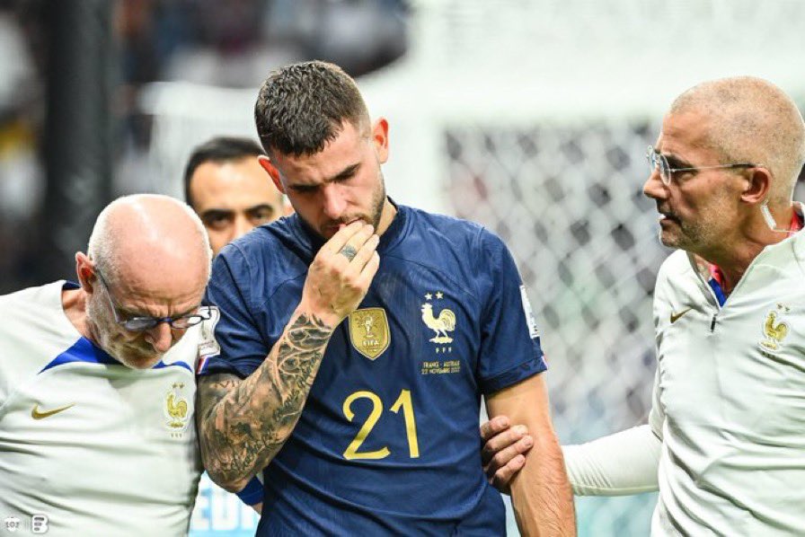 Terrible coup dur pour la France, Mondial terminé pour Lucas Hernández