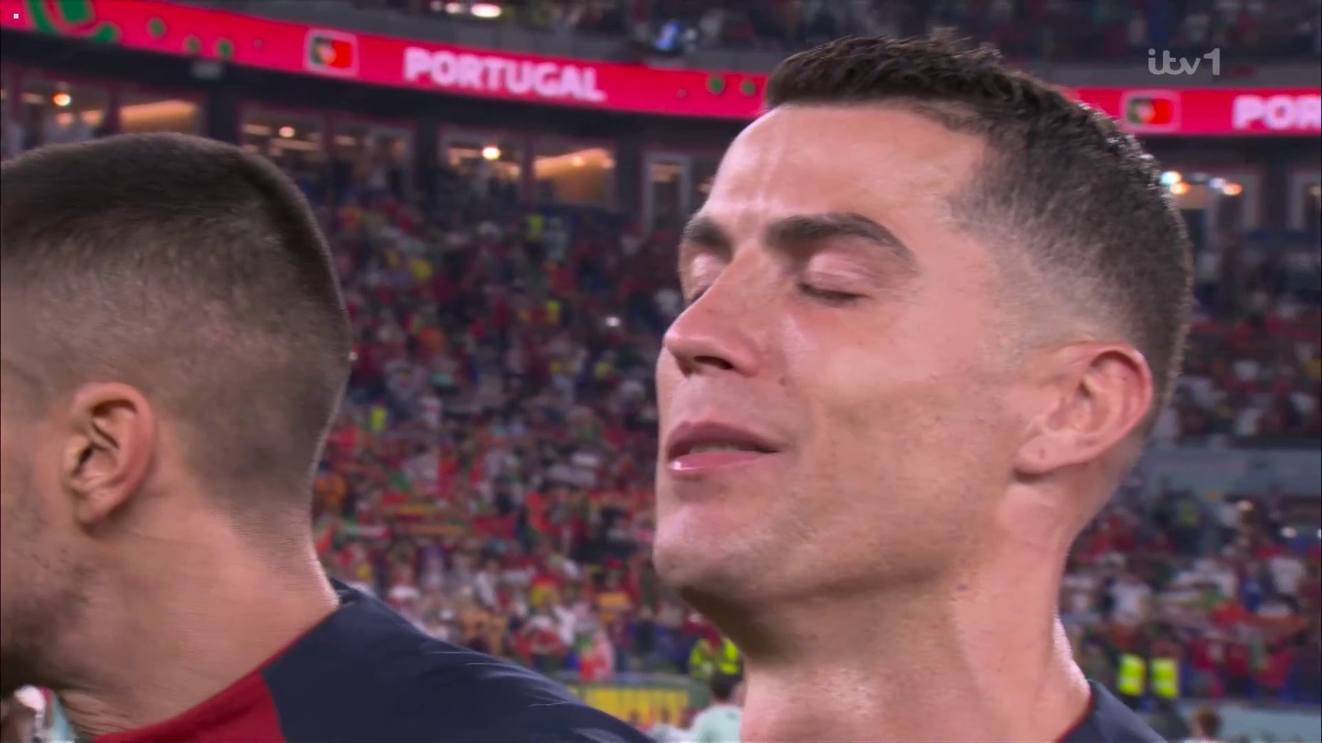 « ..c’est le chômage », Les fans attaquent Cristiano Ronaldo après ses larmes avant le Ghana