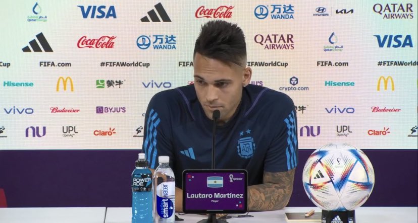 Après la défaite face aux Saoudiens, Lautaro Martinez annonce la couleur face au Mexique