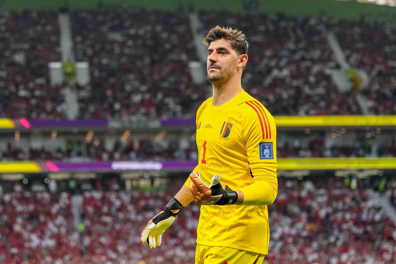 « Nous allons donner notre vie », Courtois annonce la couleur face à la Croatie