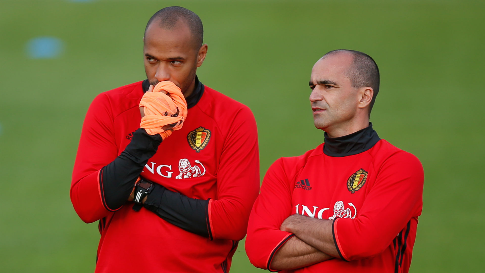 CdM, Belgique : La vidéo insolite du Roi avec Roberto Martinez et Thierry Henry