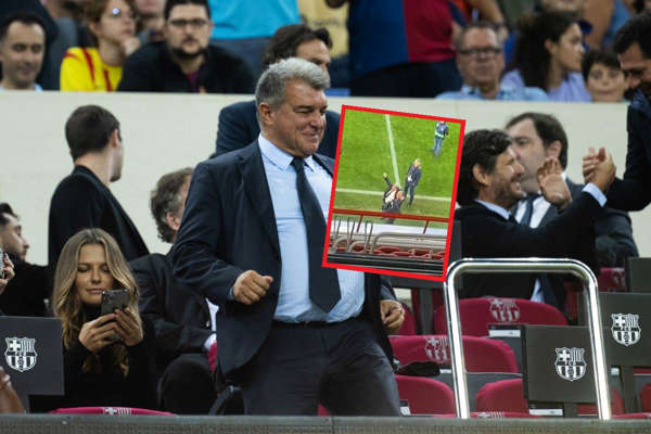 VIDEO: Les pas de danses de Joan Laporta qui laissent éclater sa joie après le succès face à Osasuna