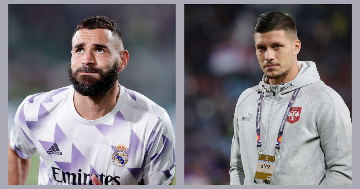 Luka Jovic zappe Benzema : « Il est certainement l’un des meilleurs de l’histoire du Real Madrid »