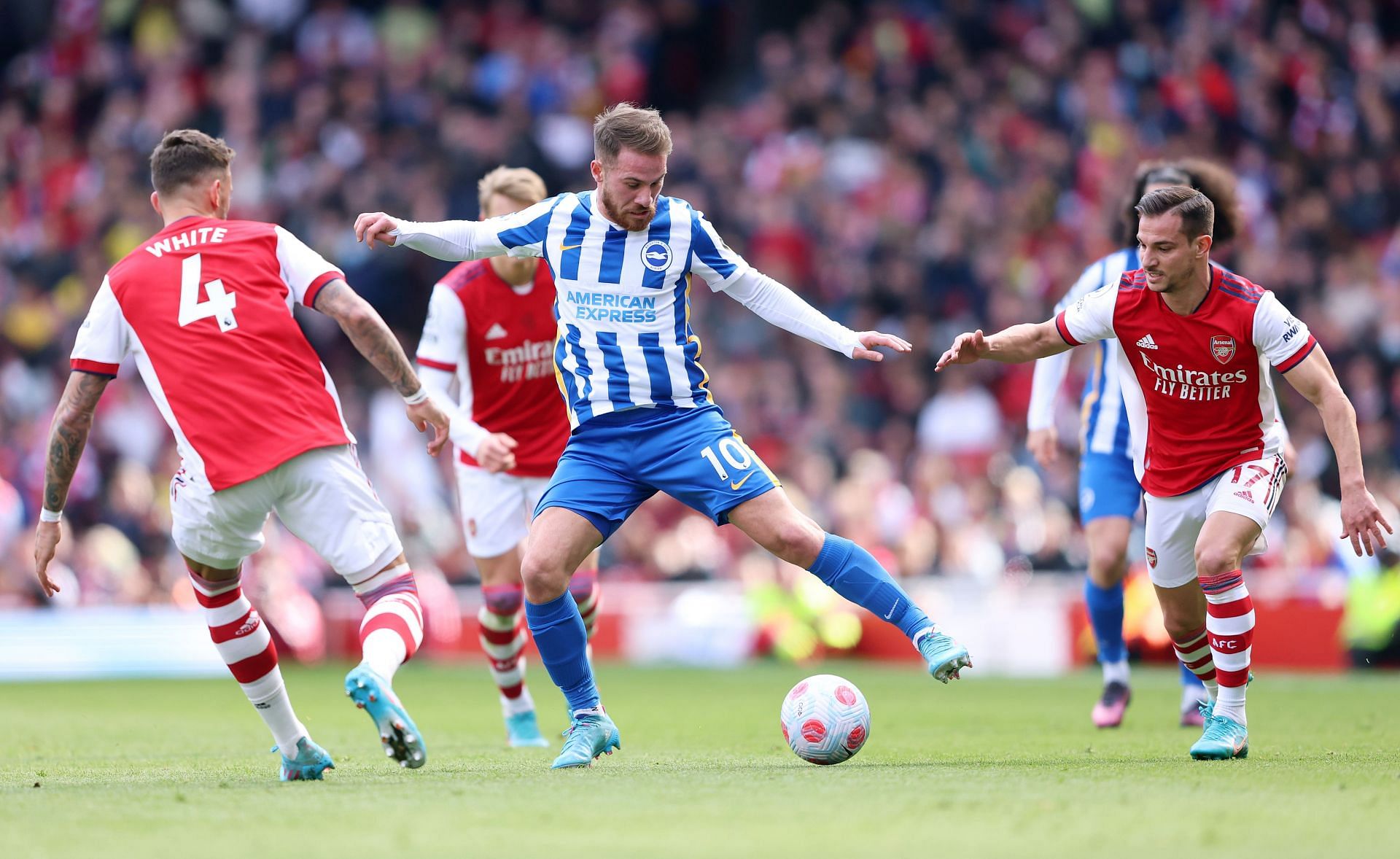 Arsenal – Brighton : Les équipes officielles de départ