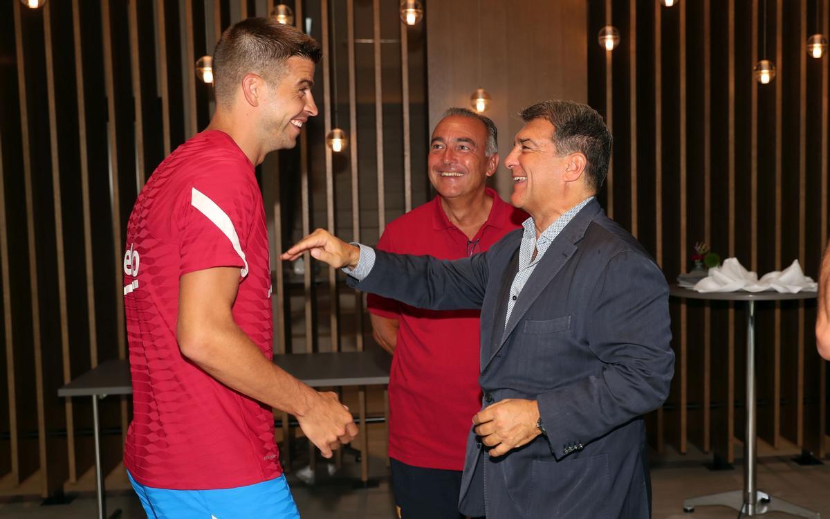 Barça: Après sa fin de carrière, Joan Laporta envoie un hommage classe à Gerard Piqué