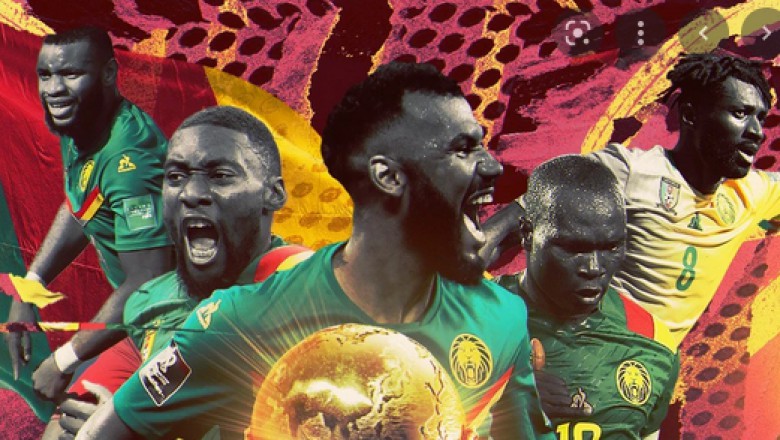 Qatar 2022: Incroyable, la Fecafoot présente déjà les fanions des lions indomptables pour la finale de la coupe du monde (Vidéo)