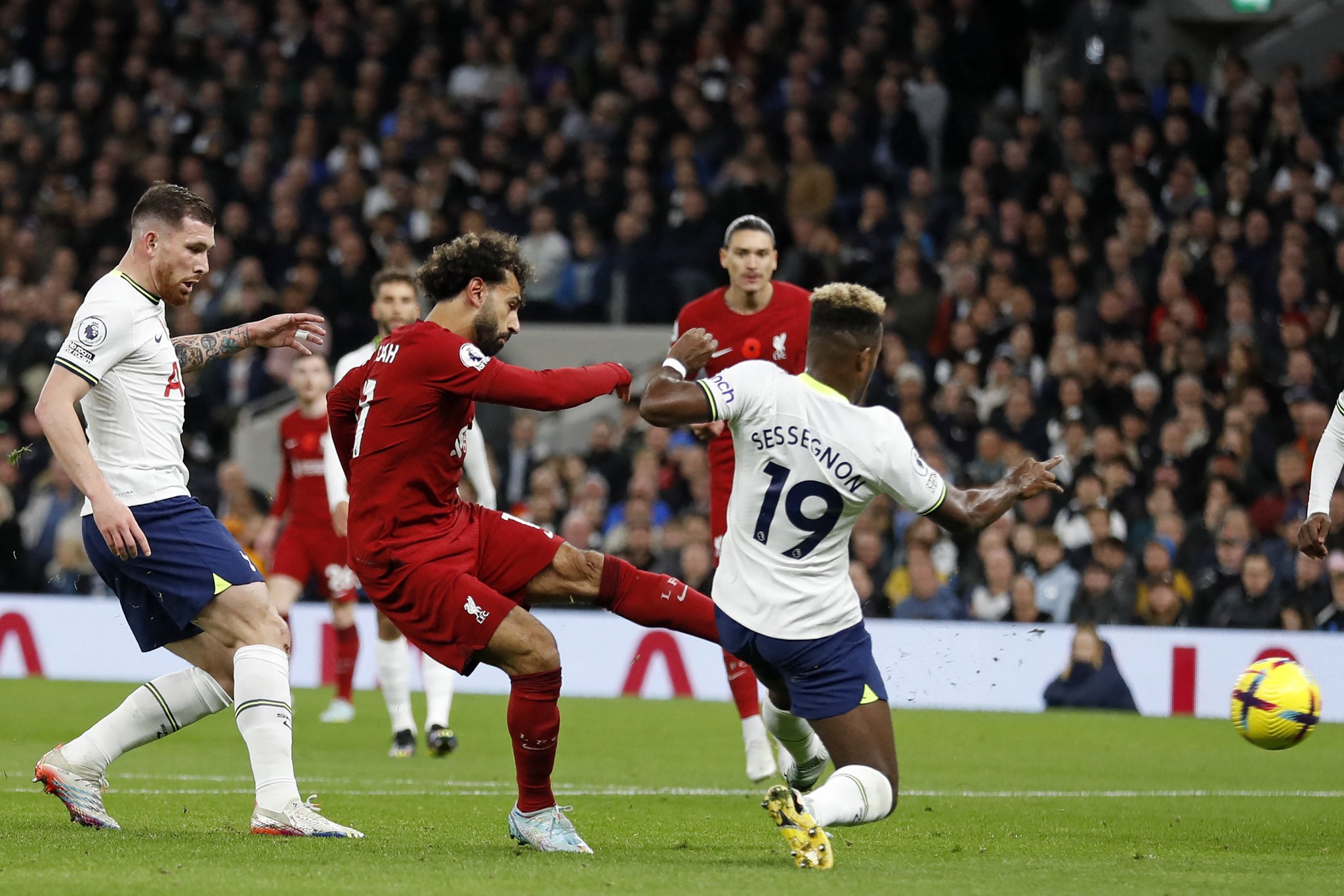 PL : Liverpool bat Tottenham grâce à un doublé de Salah et se relance