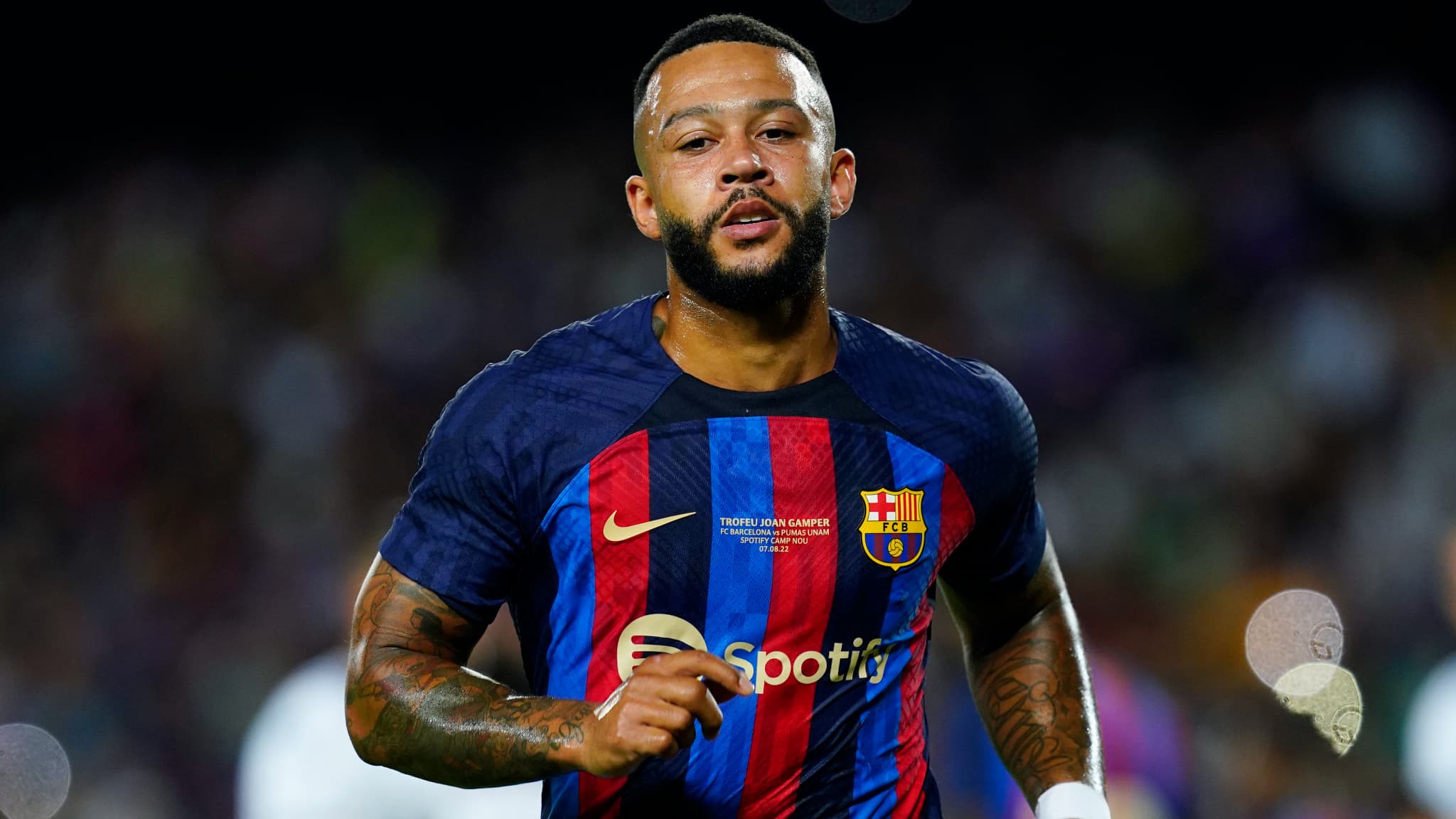 Memphis Depay en preparation avec le Barca a l ete 2022 1467419