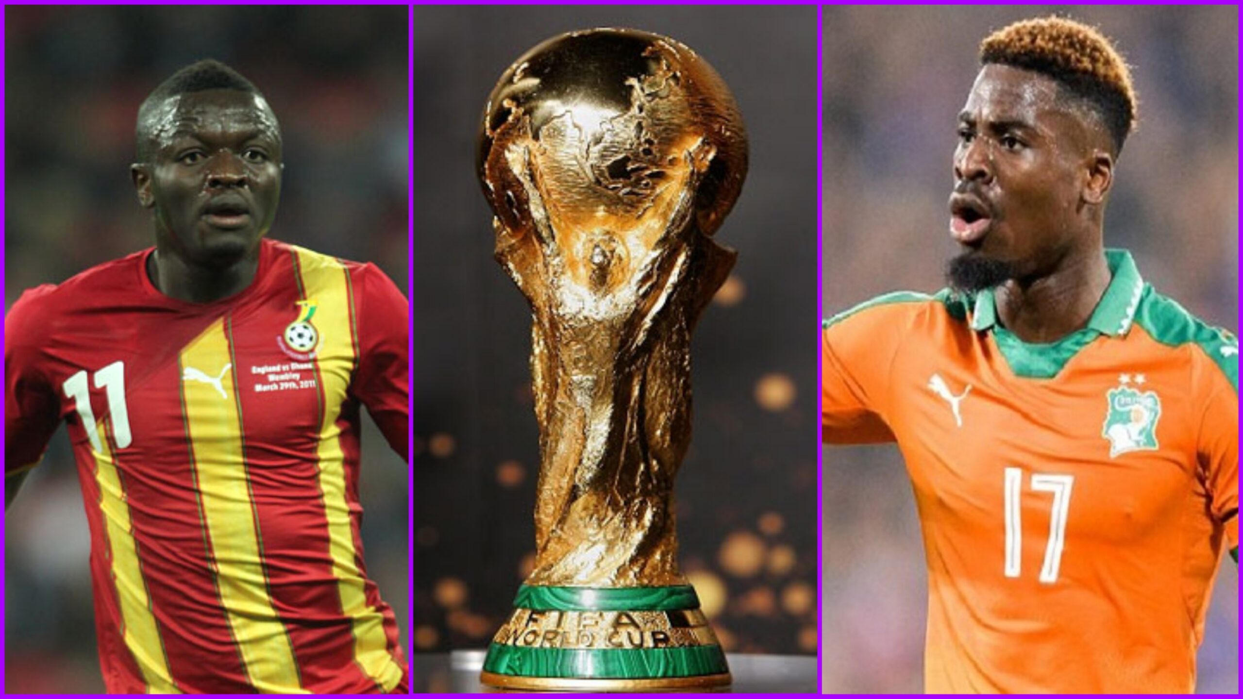 Aurier, Muntari..Les meilleurs passeurs africains de l’histoire de la Coupe du Monde