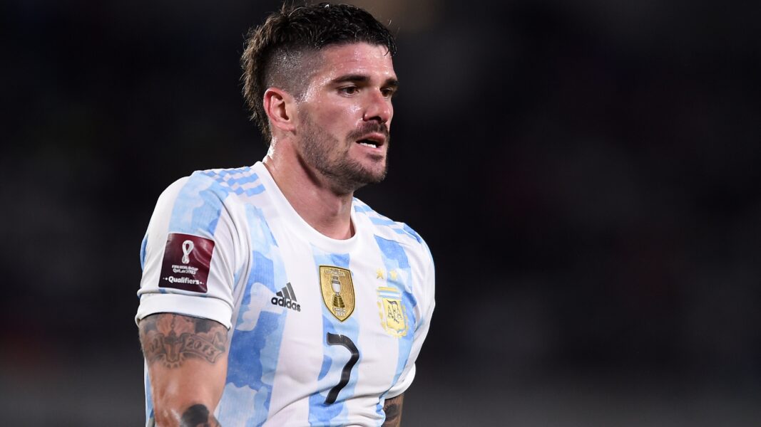 Rodrigo De Paul Argentina Chile 2022