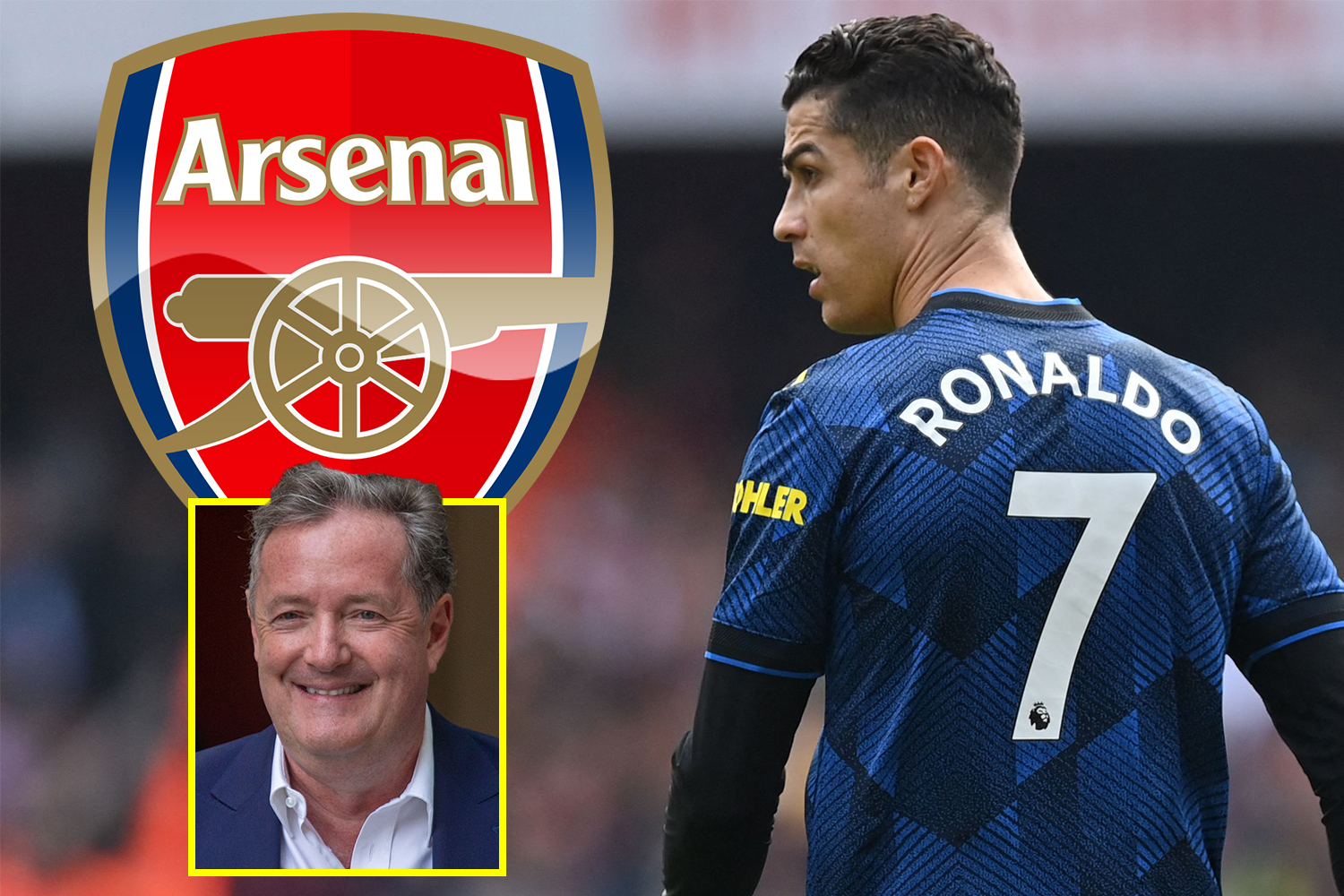 Piers Morgan envoie un message à Arsenal après que Man United a mis fin à l’accord de Ronaldo