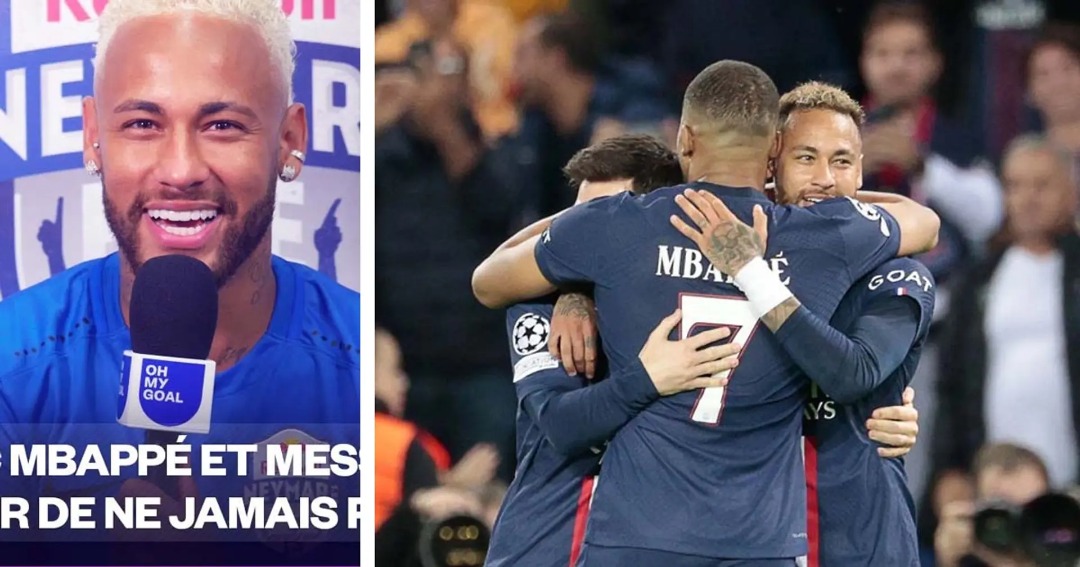 « Génial de jouer aux côtés des plus grands », le message surprise de Neymar à Kylian Mbappé