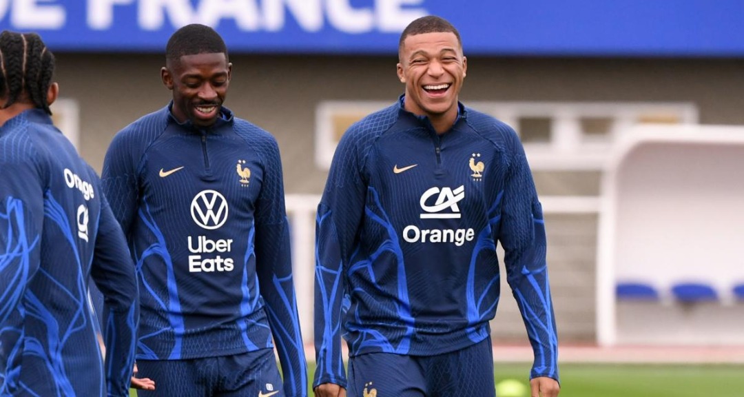 EdF: Dembélé encense Mbappé après son nouveau record