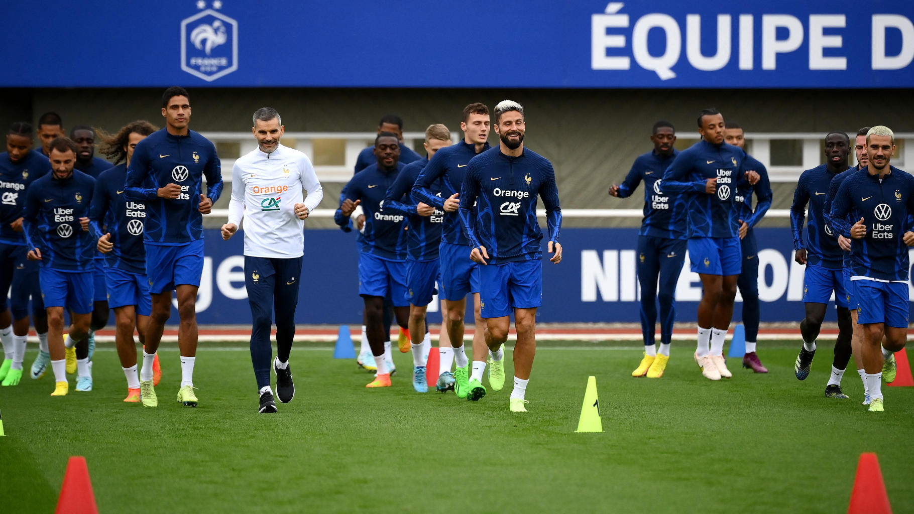 Deux absences de taille à l’entrainement de l’Equipe de France ce lundi