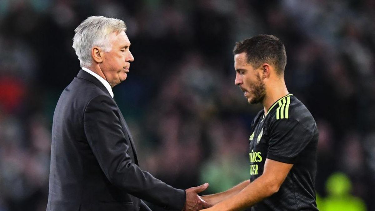 Real Madrid: Eden Hazard tacle Carlo Ancelotti, « Je veux jouer mais c’est le coach… »