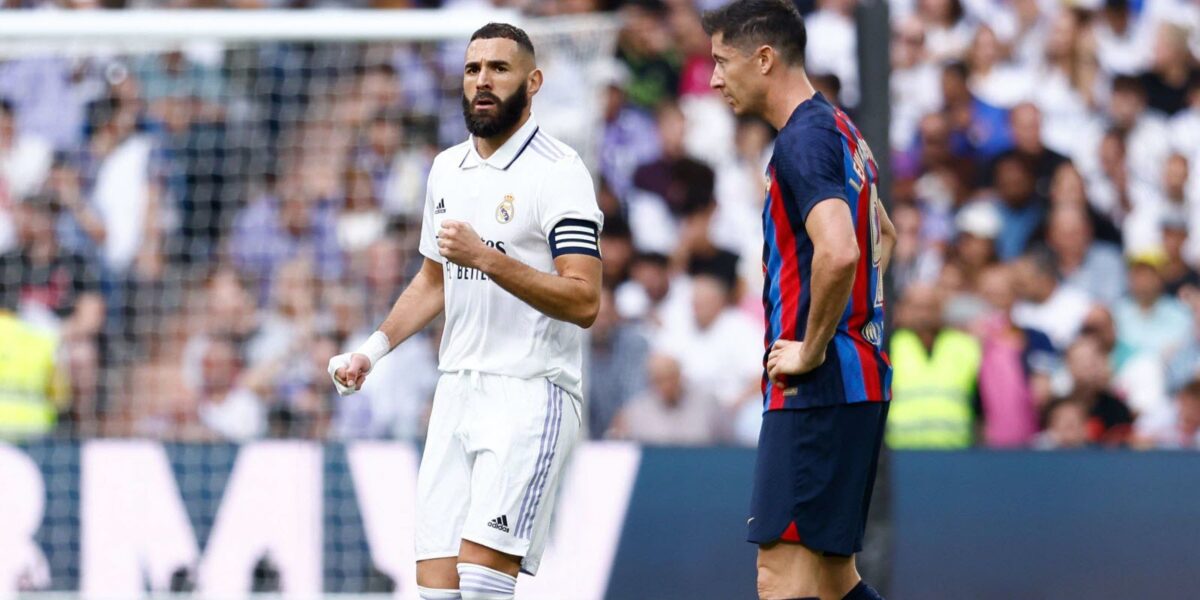 le real de benzema a pris le meilleur sur le barca de lewandowski photo sipa oscar j barroso 1665937081