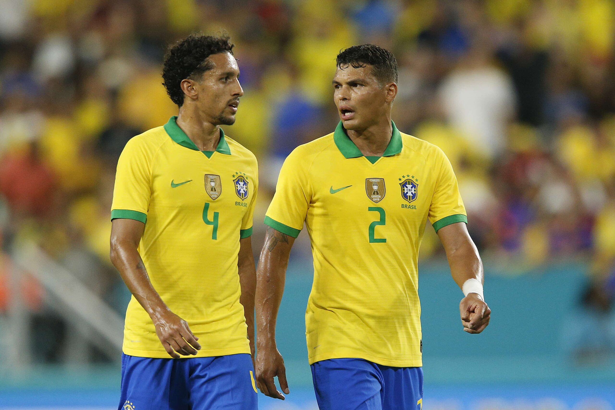Marquinhos snobe Thiago Silva et révèle son ami proche à la Seleçao, « Je lui dis toujours qu’il n’a pas à porter plus de poids »