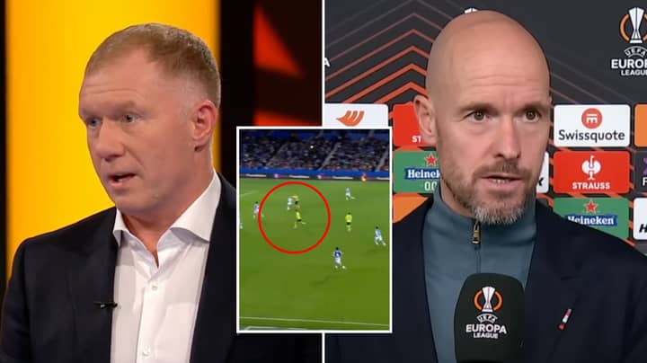 Paul Scholes était furieux de la tactique d’Erik ten Hag contre la Real Sociedad