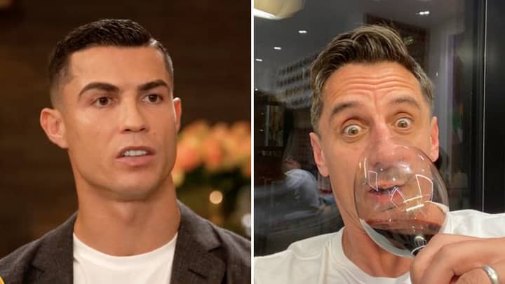 Gary Neville répond à Cristiano Ronaldo après qu’il l’a interpellé et lui a dit « nous ne dînerons jamais ensemble »